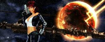 Babe Dual Screen Wallpaper Monitor Background