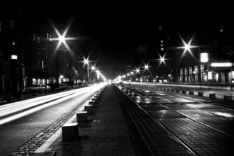 Black And White Wallpaper City