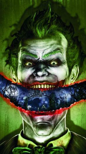 Joker Batman Arkham Asylum Mobile Wallpaper