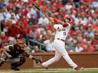 Cardinals Beat Rain And Giants For Lead In N L C S The New
