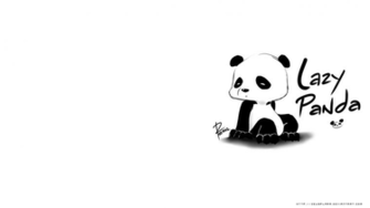 Cute Panda Background
