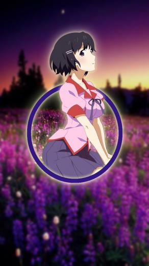 Wallpaper Hanekawa Tsubasa Mobile Size