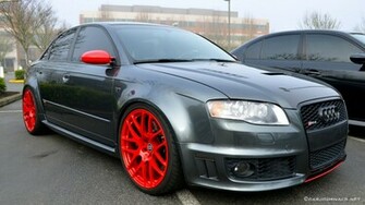 Audi Rs4 Photo Taken At Redmond Exotic Car Show March
