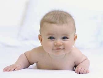 Blue Eyed Child Desktop Pc And Mac Wallpaper