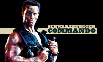 Commando Movie Action Fighting Military Arnold Schwarzenegger
