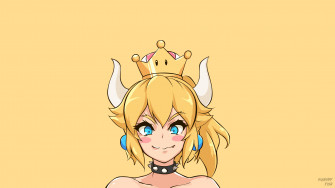 Bowsette 4k Ultra HD Wallpaper By Desquishyfish