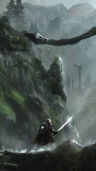 Skyrim iPhone Wallpaper