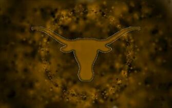 Texas Longhorns With Abstract Background Wallpaper