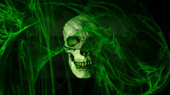 Dark Green Screen Wallpaper