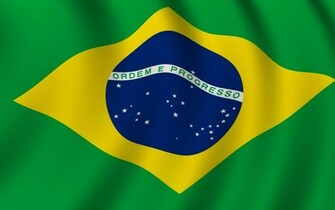 Brazil Flag Wallpaper In Screen Resolution