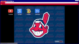 Cleveland Indians Chrome Themes Desktop Wallpaper More