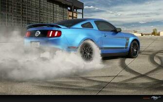 Mustang Customizer Evan Smith Boss Burnout Photo 7mustang