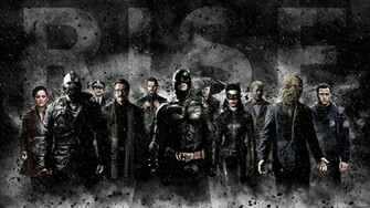 Batman Catwoman Scarecrow Bane The Dark Knight Rises Talia Al Ghul