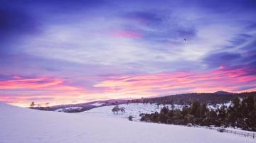 Wallpaper 4k Snowy Mountains Landscape