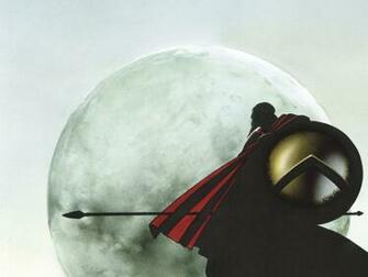 Wallpaper Spartan With Shield Comic Image