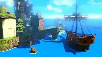 Legend Fo Zelda The Wind Waker HD Widescreen Wallpaper