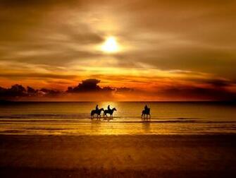 Riders On Horses The Beach Wallpaper And Image