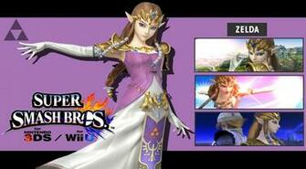 Smash Bros 3ds Wii U Zelda Wallpaper By Dakidgaming Fan Art