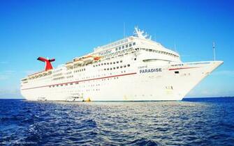 Carnival Paradise Cruise Ship HD Widescreen Wallpaper Ships