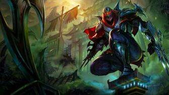 Zed League Of Legends HD Wallpaper Background Image