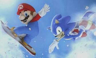 Female Gamers Winter In Games Mario Sonic Op De
