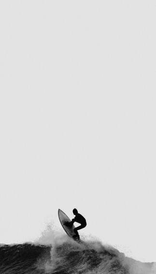 Surfing iPhone Wallpaper