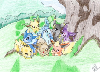 Cute Eevee Kawaii Pikachu Pokemon 73918jpg HD Walls Find