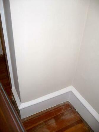 After Wallpaper Removal Before Plaster Wall Skim Coating Apps