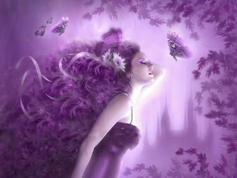 Violet Wallpaper HD Background HDesktops