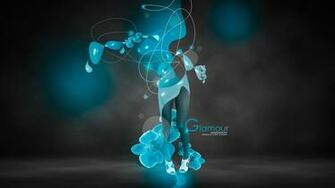 Turquoise Flowers