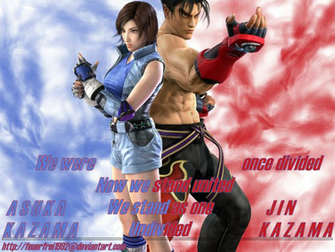 Asuka And Jin Kazama Wallpaper By Feuerfrei1992 Png The Tekken