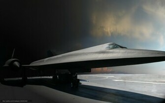 Wallpaper Sr Blackbird Fighter Desktop In