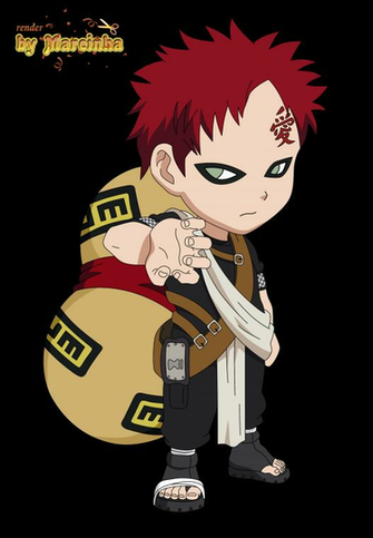 Chibi Gaara By Marcinha20