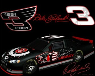 Dale Earnhardt Sr Blackout Tribute Wallpaper