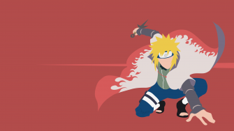 Minato Namikaze Wallpaper 4k Naruto Faceless Minimal Art
