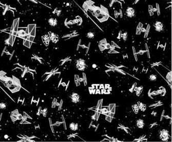 Star Wars Ships Glow In The Dark Cotton Fabricstar