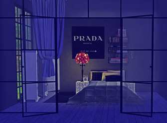 Faux Glass Wall Set By Nullspacenancy