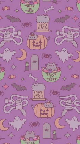 Cute Halloween iPhone Wallpaper HD Phone