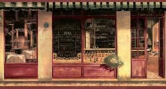 French Bistro Wallpaper Borders Cafe Border