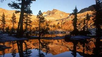 Dusk National Park Yosemite Wallpaper Background