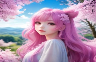 Cute Anime Girl Wallpaper