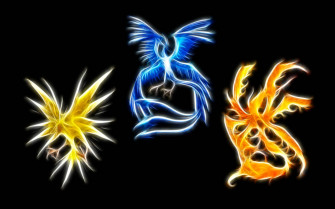 Legendary Pok Mon Trio HD Wallpaper
