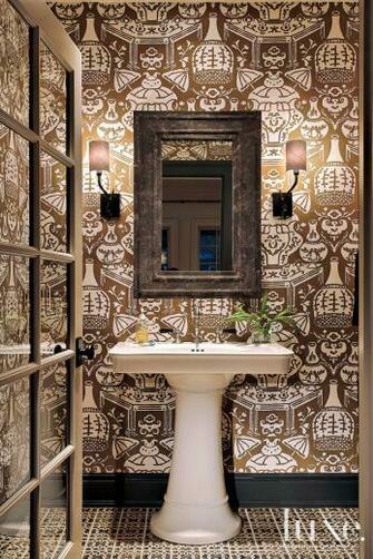 Hidden Potential The Best In Powder Room Design Luxe Source