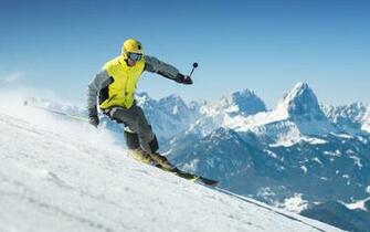 Skiing Computer Wallpaper Desktop Background Id
