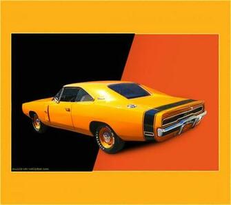 Dodge Charger Rt Wallpaper Orange Hardtop Left Rear