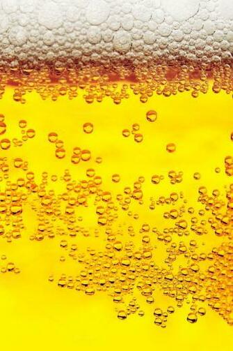 Beer Bubbles Background Bebendo Cerveja Papel De Parede
