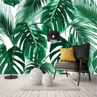 Youman Custom Photo 3d Wallpaper HD Banana Leaf Art