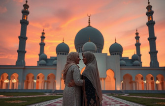 Islamic Couple Wallpaper Models