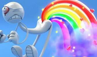 Rainbow Fart Tablet Wallpaper And Background