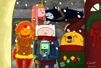 Something I Drew For The Christmas Season R Adventuretime